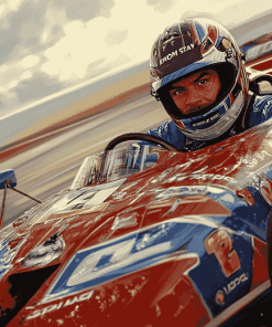 Iconic Kyle Larson Race Driver Diamond Painting