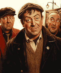 Iconic Only Fools And Horses Scenes Diamond Painting