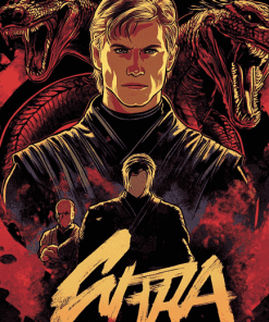 Illustration Cobra Kai Series Diamond Painting