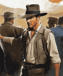 Indiana Jones Movie Characters Diamond Painting