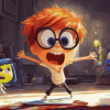 Inside Out Characters Joy Diamond Painting