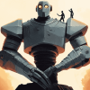 Iron Giant Animation Diamond Painting