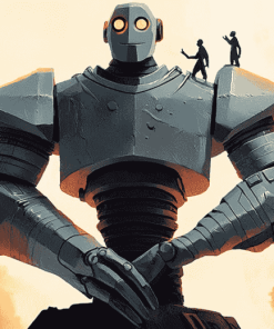 Iron Giant Animation Diamond Painting