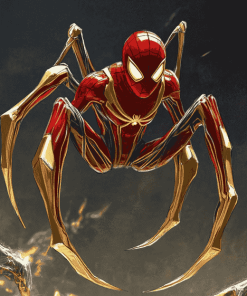 Iron Spider Animation Diamond Painting