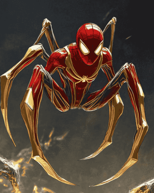 Iron Spider Animation Diamond Painting