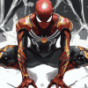 Iron Spider Hero Diamond Painting