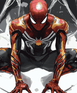 Iron Spider Hero Diamond Painting