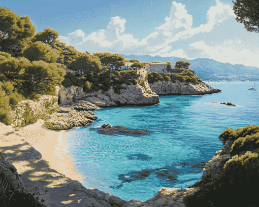 Island Seascapes Mallorca Diamond Painting