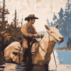 Isle Royale Cowboy Vintage Diamond Painting