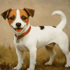 Jack Russell Terrier Puppies Diamond Painting