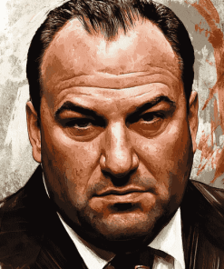 James Gandolfini Celebrity Diamond Painting