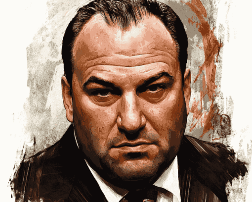 James Gandolfini Celebrity Diamond Painting