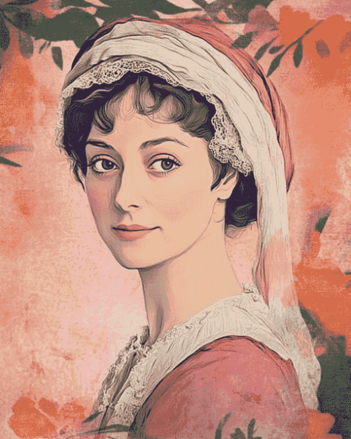 Jane Austen Diamond Painting