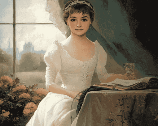 Jane Austen Vintage Diamond Painting