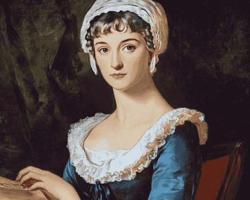 Jane Austen Vintage Women Diamond Painting