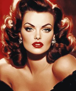 Jane Russell Celebrity Diamond Painting