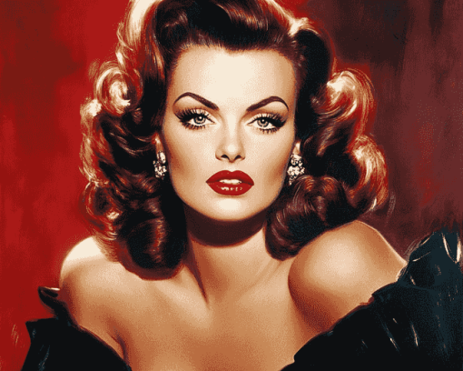 Jane Russell Celebrity Diamond Painting