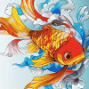 Japanese Fish Animations Diamond Painting