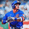 Javier Baez Baseball Icon Diamond Painting