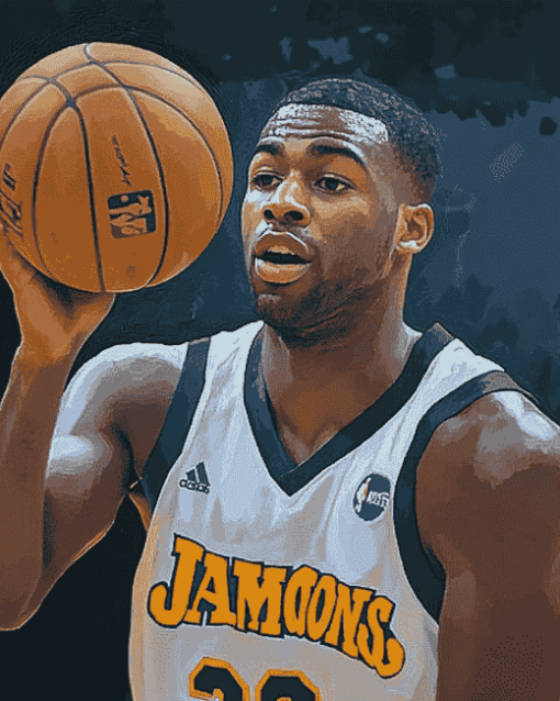 Jaymon Green Basketball Diamond Painting