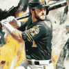 Jed Lowrie Baseball Diamond Painting