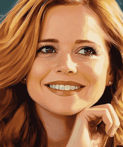 Jenna Fischer Celebrity Diamond Painting