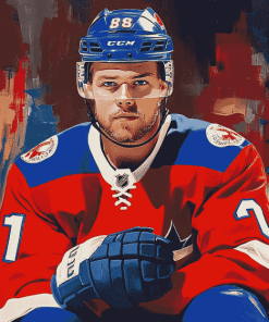 Jesperi Kotkaniem Ice Hockey Star Diamond Painting