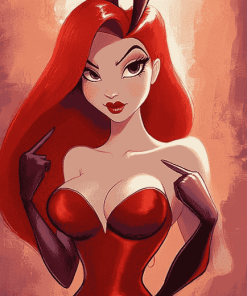 Jessica Rabbit Animation Diamond Painting