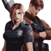 Jill And Leon Resident Evil Diamond Painting