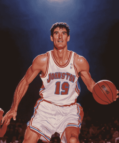 John Stockton Basketballers Diamond Painting