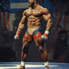 Jordan Burroughs Olympic Legend Diamond Painting