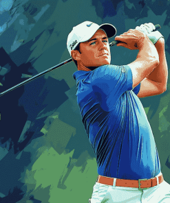 Jordan Spieth Famous Golfer Diamond Painting