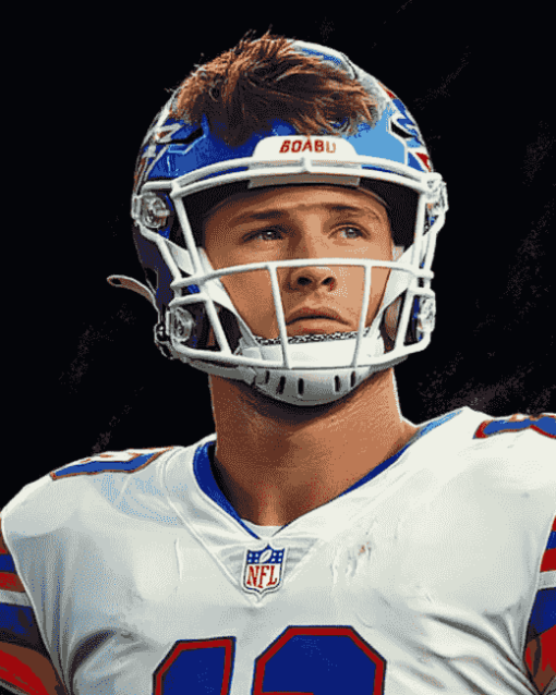 Josh Allen Buffalo Bills Diamond Painting