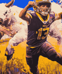 Josh Allen Football Star Diamond Painting