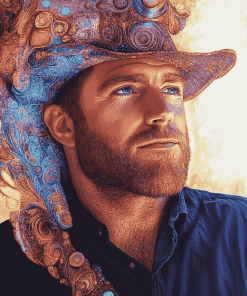 Josh Gates Famous Host Diamond Painting