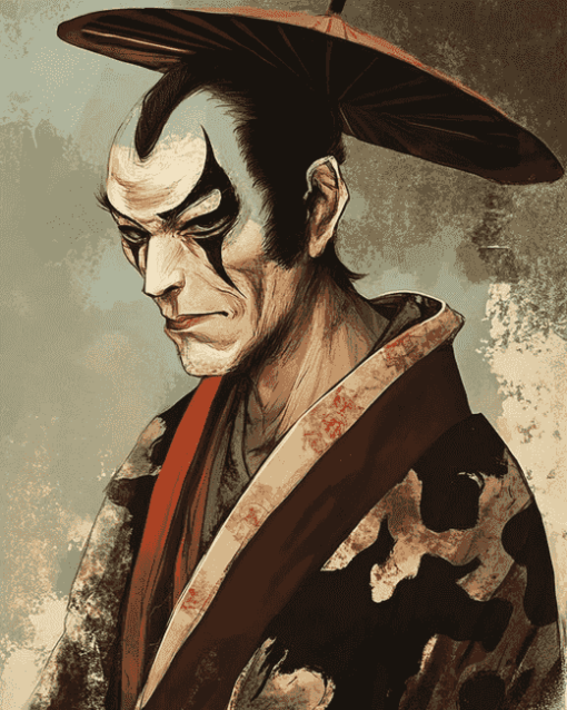 Kabuki Animation Diamond Painting