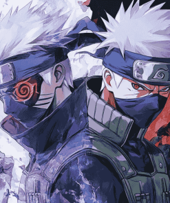 Kakashi and Gojo Anime Diamond Painting