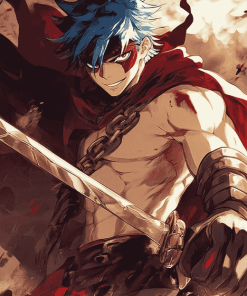 Kamina Anime Adventure Diamond Painting