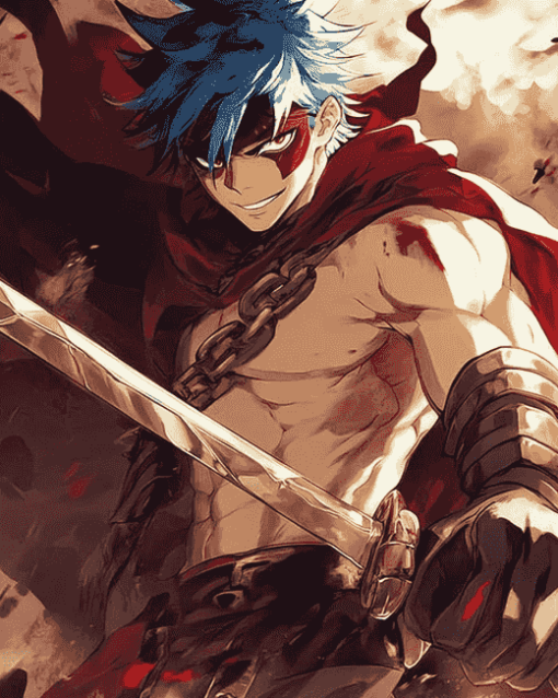 Kamina Anime Adventure Diamond Painting