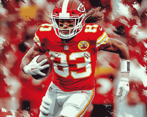 Kansas City Chiefs Football Star Diamond Painting