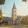 Kansas State University Buildings Diamond Painting