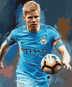 Kevin De Bruyne Football Star Diamond Painting