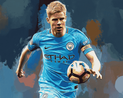 Kevin De Bruyne Football Star Diamond Painting