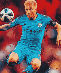 Kevin De Bruyne Manchester City Diamond Painting