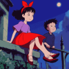 Kiki Delivery Service Anime Diamond Painting