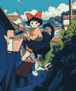 Kiki's Anime Adventure Diamond Painting