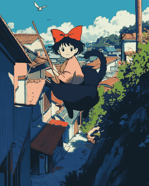 Kiki's Anime Adventure Diamond Painting