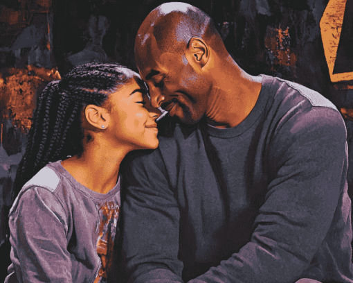 Kobe and Gianna Basketball Legend Diamond Painting