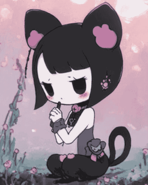 Kuromi Sanrio Anime Diamond Painting