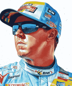 Kyle Busch Racing Legend Diamond Painting